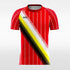 Custom Red Men's Soccer Jerseys
