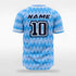 Blue Custom Baseball Jersey