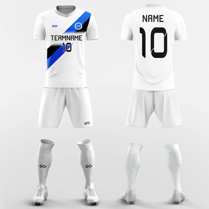 Blue Ribbon - Custom Soccer Jerseys Kit Sublimated Design