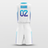 braid white customized jersey kit