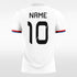 White Electric Shock 2 Soccer Jersey