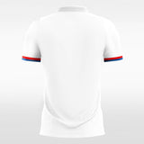 Custom White Men's Sublimated Soccer Jersey