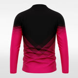 Continent 2 Men 1/4 Zip Jersey Design Pink