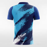 Blue Men's Team Soccer Jersey Design