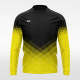 Continent 2 Custom 1/4 Zip Top Yellow