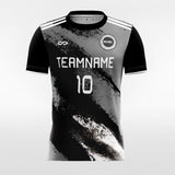 Black Windy Sand Soccer Jersey