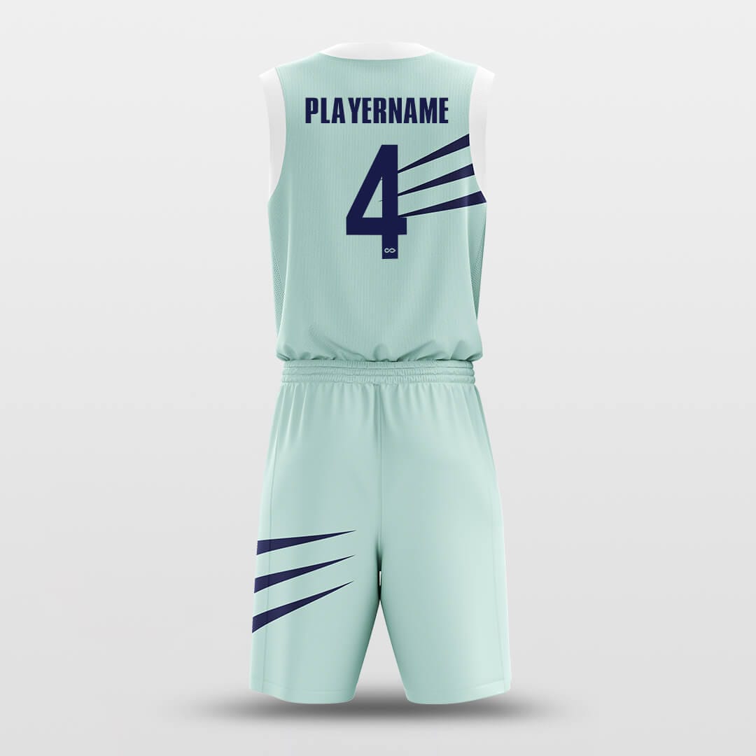 Mint custom basketball jersey