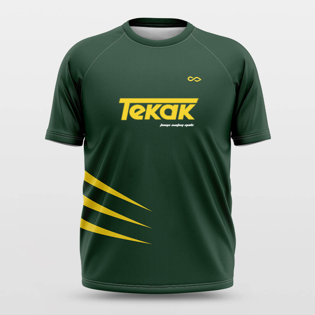 green short sleeve jerseys