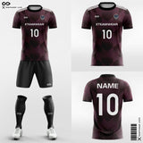 Custom Soccer Jersey Moire Pattern