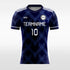 Navy Blue Nazca Soccer Jersey