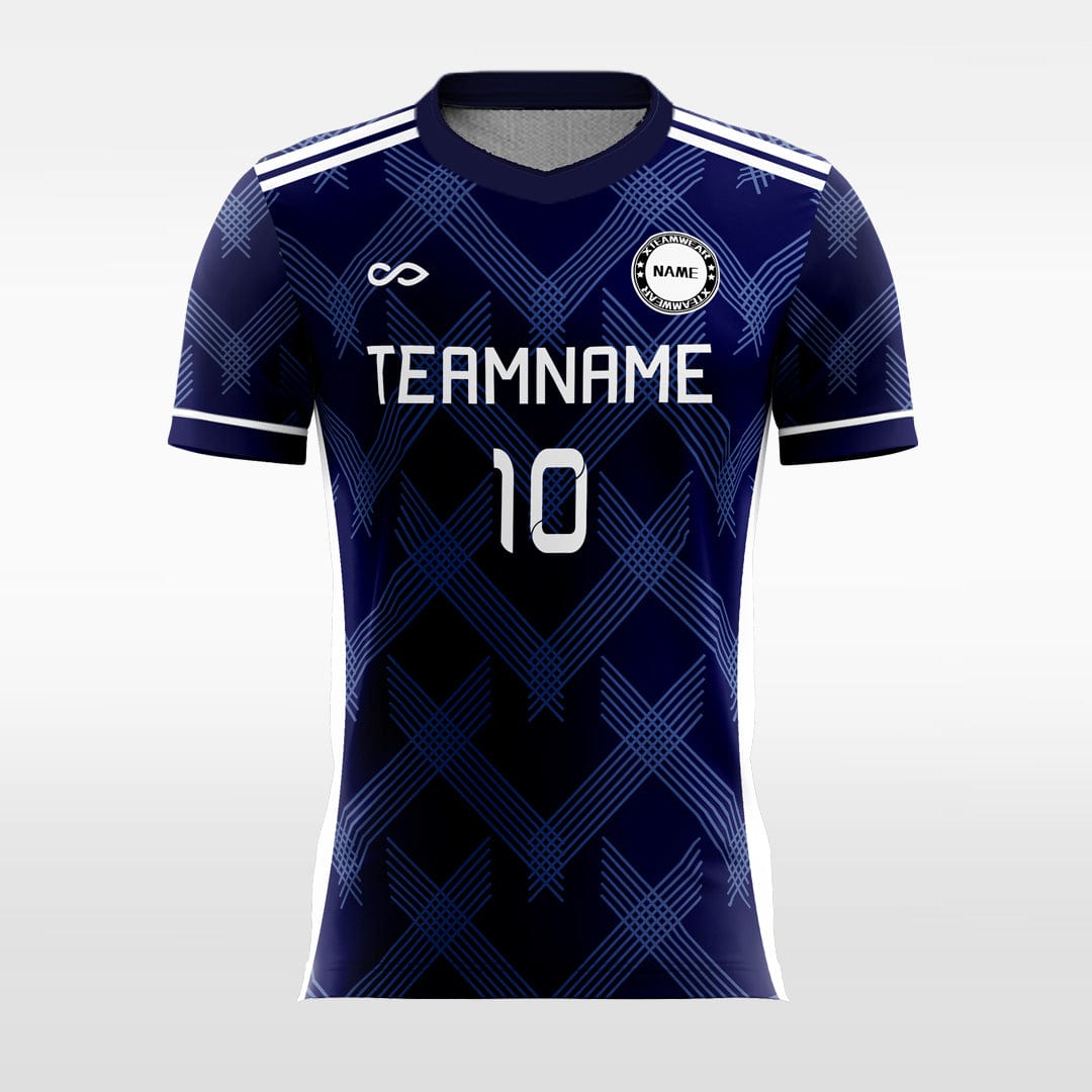 Navy Blue Nazca Soccer Jersey