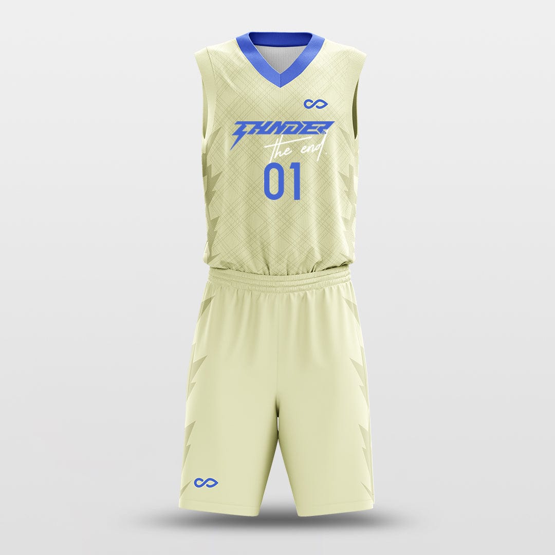 Yellow basketball uniform