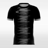 Custom Black Men's Soccer Jersey