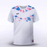 White Flower Meadow Soccer Jersey