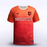 Red Battlefield Soccer Jersey