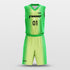 green tongue basketball uniform