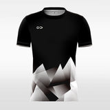 Custom Black Men's Soccer Jersey