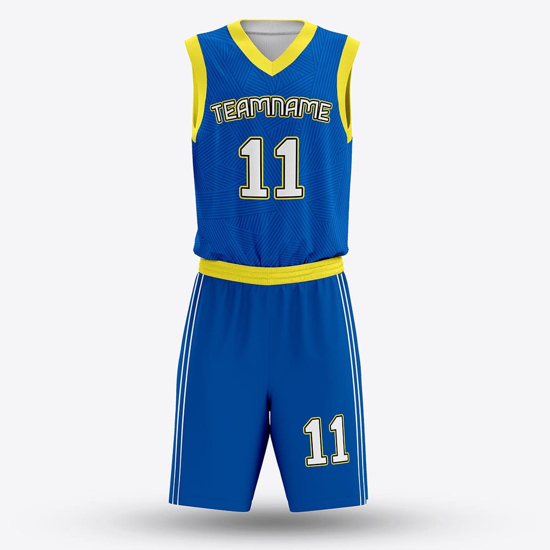 Kart Custom Sublimated Basketball Set