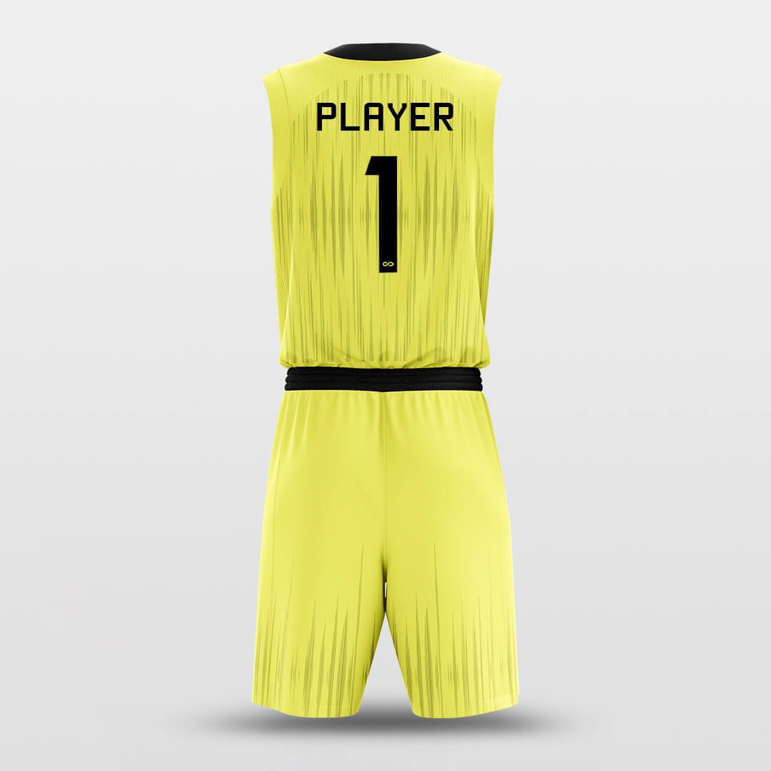 Yellow basketball jerseys