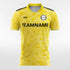Paisley Soccer Jersey Yellow for Women