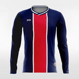 Dark blue Parisian Soccer Jersey