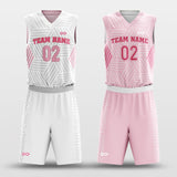 Valentine's Day Sublimated Basketball Set