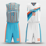 Rainbow Sublimated Basketball Set