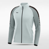 Grey Embrace Wind Stopper Sublimated Full-Zip Jacket