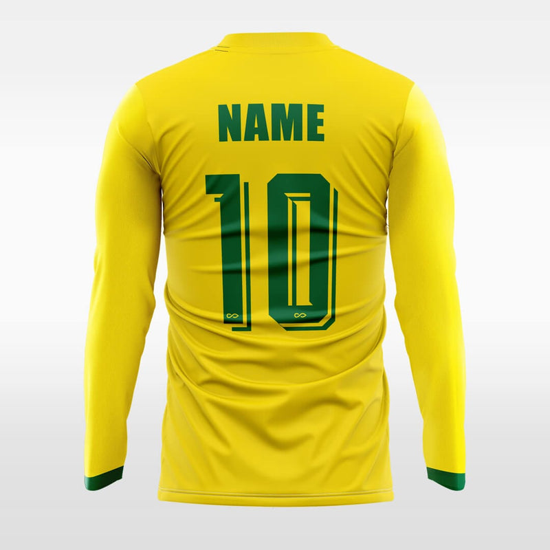 Long sleeve soccer jerseys custom online