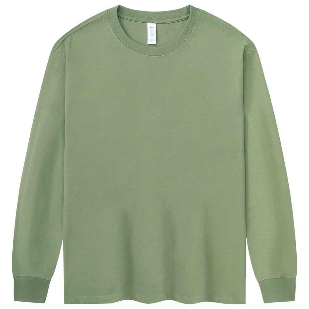 Adult Shirts Long Sleeve Crewneck 230GSM T023