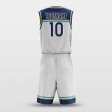 ashen custom basketball jersey