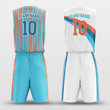 Rainbow Sublimated Basketball Team Set