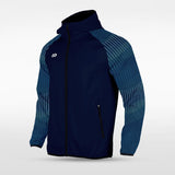 Navy Embrace Orbit Full-Zip Jacket Design