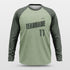 basic green long sleeve jersey