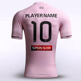 Custom Pink Men's Sublimated Soccer Jersey