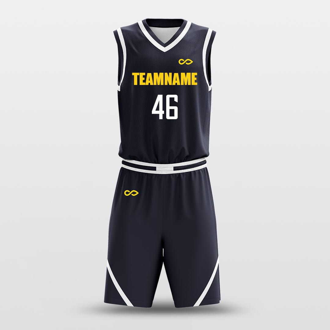 black basketball jersey