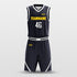 black basketball jersey