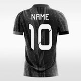 black short sleeve soccer jerseys