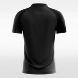 black soccer jersey