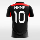 black team soccer jerseys for kids