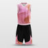 Customized Black and Pink Basketball Set
