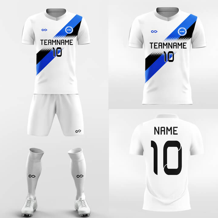 Blue Ribbon - Custom Soccer Jerseys Kit Sublimated Design
