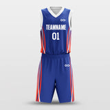 Pulse - Customized Basketball Jersey Set Sublimated BK160632S