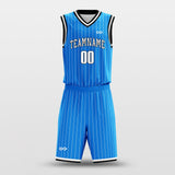 Ocean Blue - Customized Basketball Jersey Design for Team