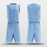 blue basketball jerseys design