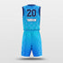 blue jersey set