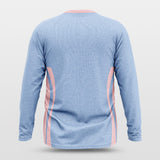 blue long sleeve jersey