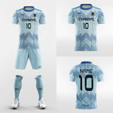 blue soccer jersey