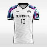 Camouflage chevron - Custom Kids Soccer Jerseys Design White