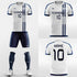 classic white soccer jersey